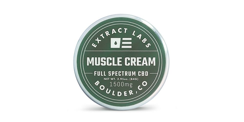 CBD muscle cream